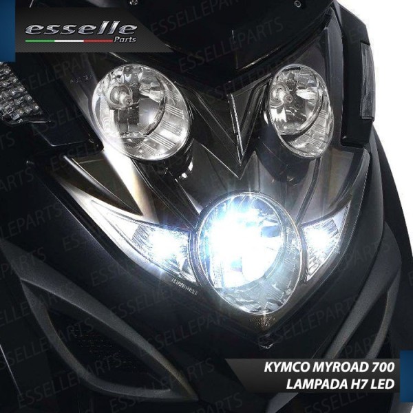 Lampade a Led H7 6000K Canbus per Kymco Myroad 700I