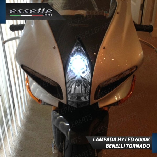Kit Full LED H7 3500 Lumen Anabbagliante per Benelli Tornado 900 2000-2005