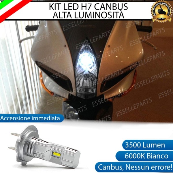 Kit Full LED H7 3500 Lumen Anabbagliante per Benelli Tornado 900 2003-2006 Tre