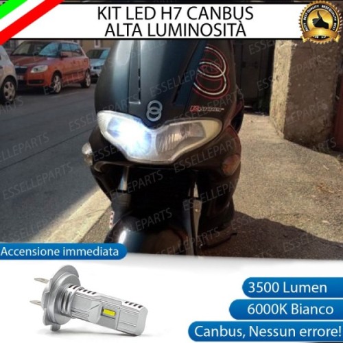 Kit Full LED Lampada H7 3500 Lumen Anabbagliante per Gilera Runner 180 1998-1999 FXF