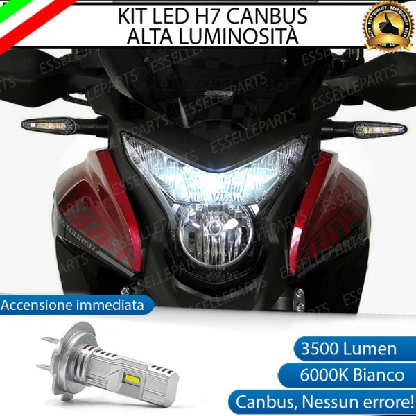 Kit Full LED Lampada H7 3500 Lumen Anabbagliante Honda Crosstourer 2011-2015 DCT ABS