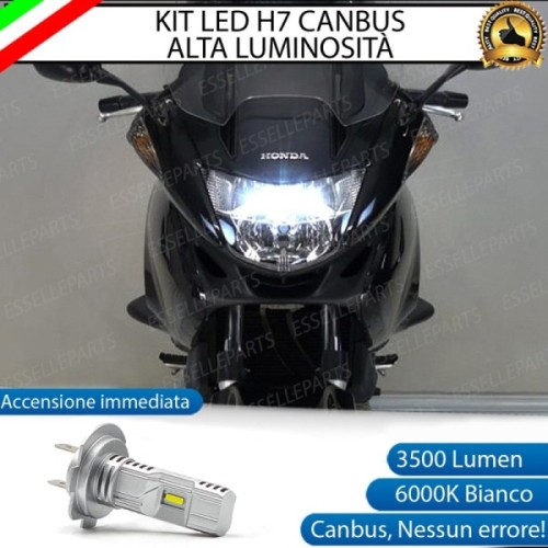 Kit Full LED Lampada H7 3500 Lumen Anabbagliante Honda Deauville 700 2006-2012