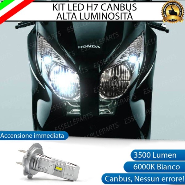 Kit Full LED Lampada H7 3500 Lumen Anabbagliante Honda S Wing 125 2007-2011