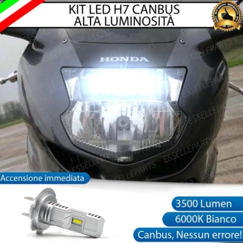 Kit Full LED Lampada H7 3500 Lumen Abbagliante Honda CBR 1100 XX 2001-2006