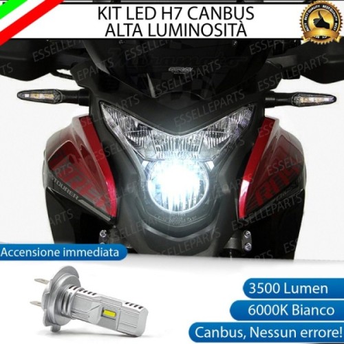 Kit Full LED Lampada H7 3500 Lumen Abbagliante Honda Crosstourer 2011-2015 DCT ABS