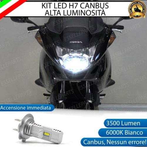Kit Full LED Lampada H7 3500 Lumen Abbagliante Honda Deauville 700 2006-2012
