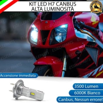 Kit Full LED Lampada H7 3500 Lumen Abbagliante Honda VTR 1000 2000-2001 SP1 Kit Full LED Lampada H7 3500 Lumen Abbagliante Honda VTR 1000 2000-2001 SP1