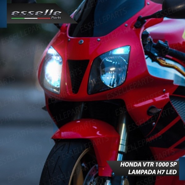 Kit Full LED Lampada H7 3500 Lumen Abbagliante Honda VTR 1000 2000-2001 SP1