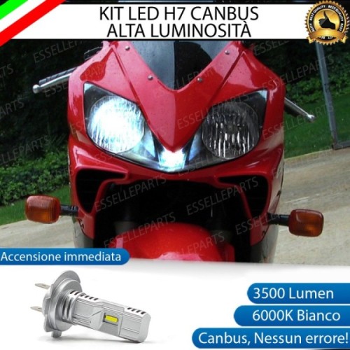 Kit Full LED Lampada H7 3500 Lumen Abbagliante Honda CBR 600 F 2001-2006