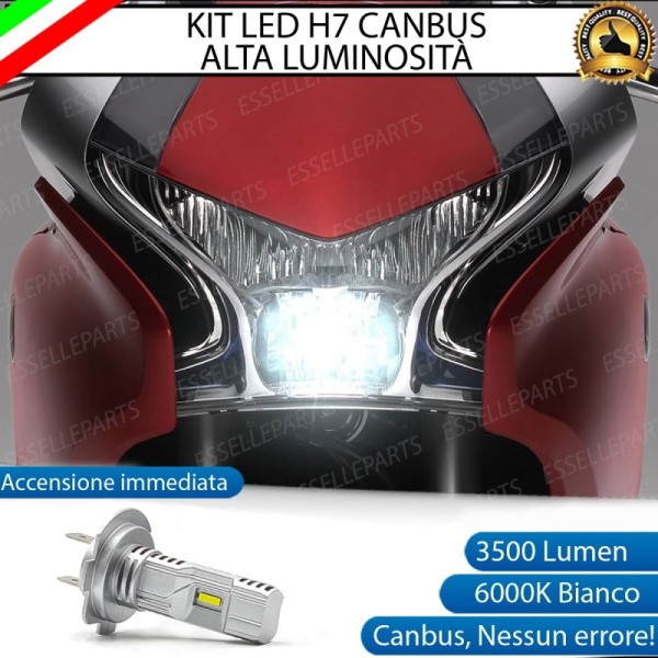 Kit Full LED Lampada H7 3500 Lumen Abbagliante Honda VFR 1200 2010-2016 F DCT ABS
