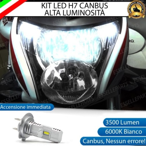 Kit Full LED Lampada H7 3500 Lumen Anabbagliante Honda Hornet 600 2007-2010