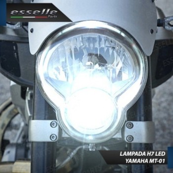 Kit Full LED Lampada H7 3500 Lumen Abbagliante per YAMAHA MT-01 2005-2011