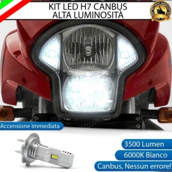 Kit Full LED Lampada H7 3500 Lumen Abbagliante per KAWASAKI Versys 650 2006-2009