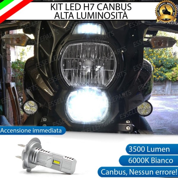 Kit Full LED H7 3500 Lumen Abbagliante per KAWASAKI Versys 1000 2012-2014 Grand Tourer