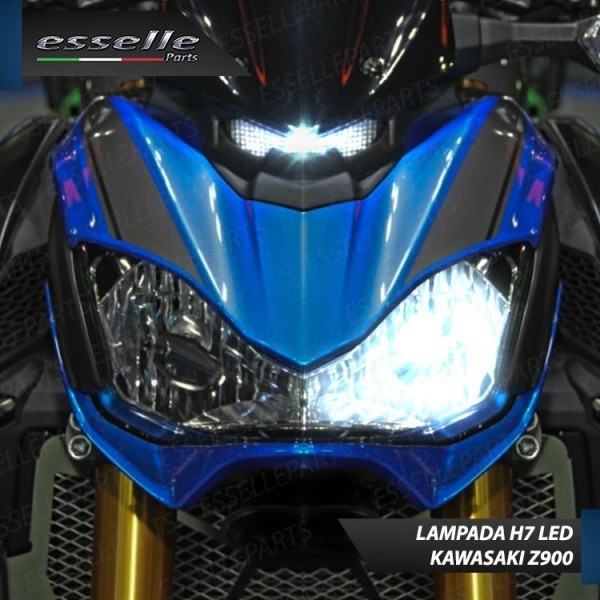 Kit Full LED Lampada H7 3500 Lumen Abbagliante per KAWASAKI Z 900 2017-2018