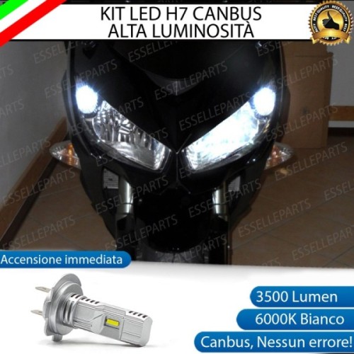 Kit Full LED H7 3500 Lumen Abbagliante per KAWASAKI Z 1000 SX 2011-2016 ABS Tourer