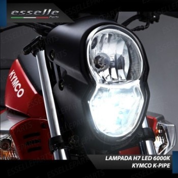 Kit Full LED Lampada H7 3500 Lumen Abbagliante per KYMCO K-Pipe 125 2012-2017
