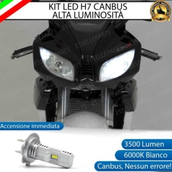 Kit Full LED Lampada H7 3500 Lumen Abbagliante per PEUGEOT XR7 50 2008-2013