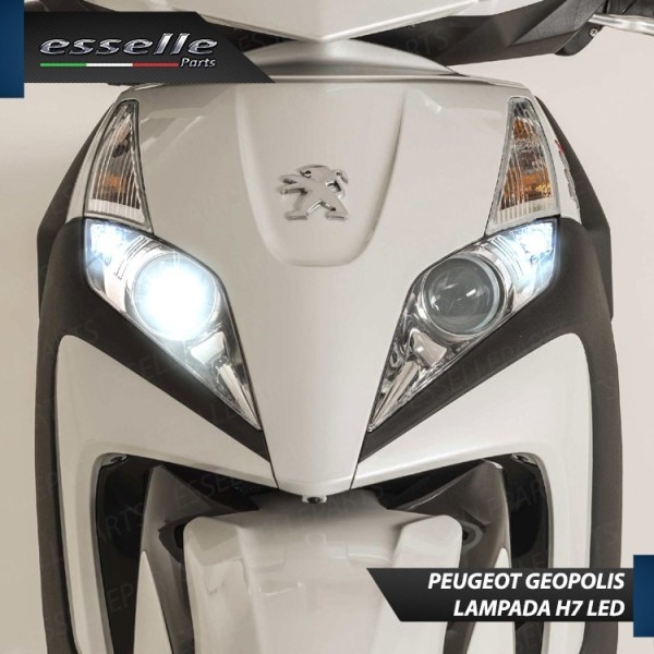 Kit Full LED Lampada H7 3500 Lumen Abbagliante per PEUGEOT Geopolis 300 2010-2013