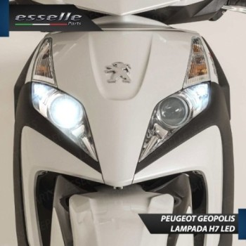 Kit Full LED Lampada H7 3500 Lumen Abbagliante per PEUGEOT Geopolis 300 2014-2015 R