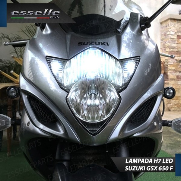 Kit Full LED Lampada H7 3500 Lumen Anabbagliante per SUZUKI GSX 650 2007-2015 F