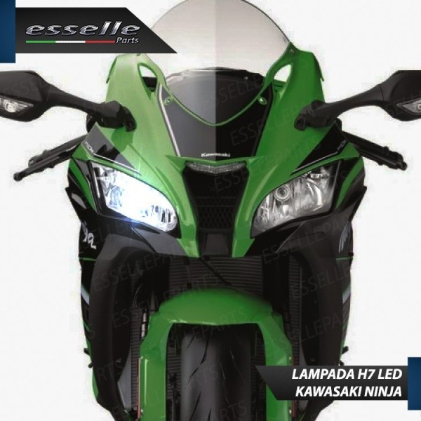 Kit Full LED H7 3500 Lumen Anabbagliante per KAWASAKI Ninja 1000 ZX-10R 2011-2015
