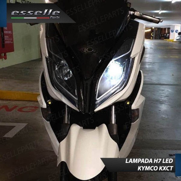 Kit Full LED Lampada H7 3500 Lumen Anabbagliante per KYMCO K-Xct 125i 2011-2017