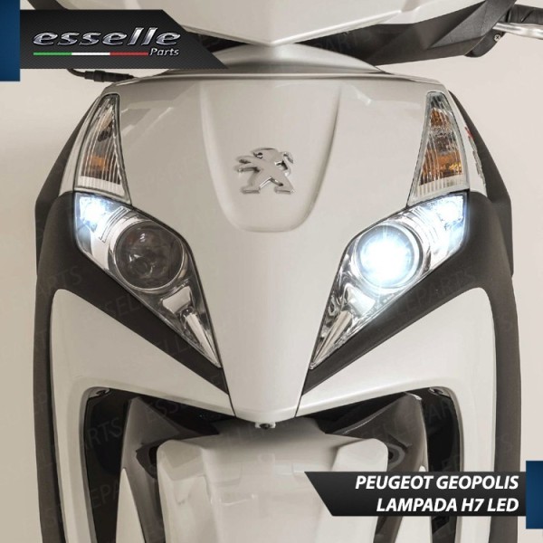 Kit Full LED Lampada H7 3500 Lumen Anabbagliante per PEUGEOT Geopolis 300 2014-2015 R