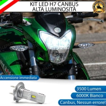 Lampada Singola Anabbagliante LED H7 3500 Lumen per Benelli BN 600 2012-2016 i