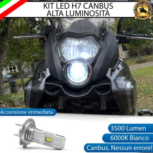 Lampada Singola Anabbagliante LED H7 3500 Lumen per Benelli BN 600 2017-2018 GT