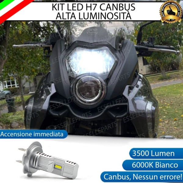 Lampada Singola Abbagliante LED H7 3500 Lumen per Benelli BN 600 2017-2018 GT