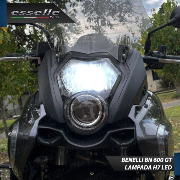 Lampada Singola Abbagliante LED H7 3500 Lumen per Benelli BN 600 2017-2018 GT