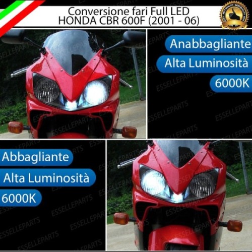 Conversione Fari Full LED HONDA CBR 600 F DAL 2001 AL 2006