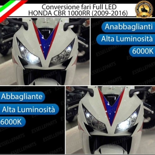 Conversione Fari Full LED HONDA CBR 1000 RR DAL 2009 AL 2016
