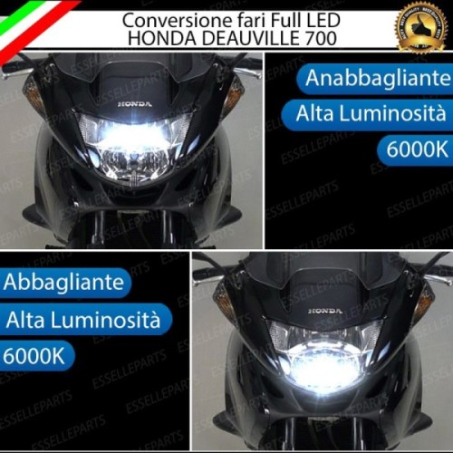 Conversione Fari Full LED HONDA Deauville 700