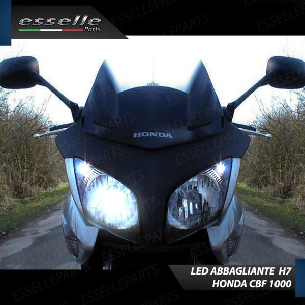 Conversione Fari Full LED per Honda CBF 1000 dal 2006 al 2008 6000 Lumen 6000K bianco