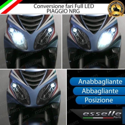 Conversione Fari Full LED PIAGGIO NRG 50 DAL 2004 IN POI