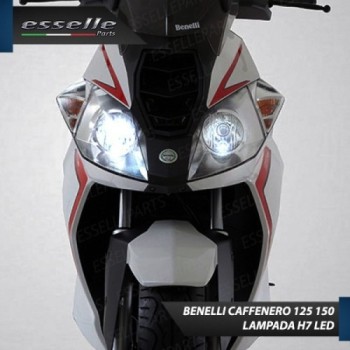 Conversione Fari Full LED per Benelli Caffenero 150 dal 2011 al 2015 6000 Lumen 6000K bianco