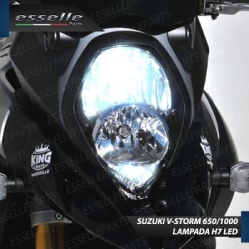 Conversione Fari Full LED per Suzuki V- Strom 1000  6000K Bianco Canbus