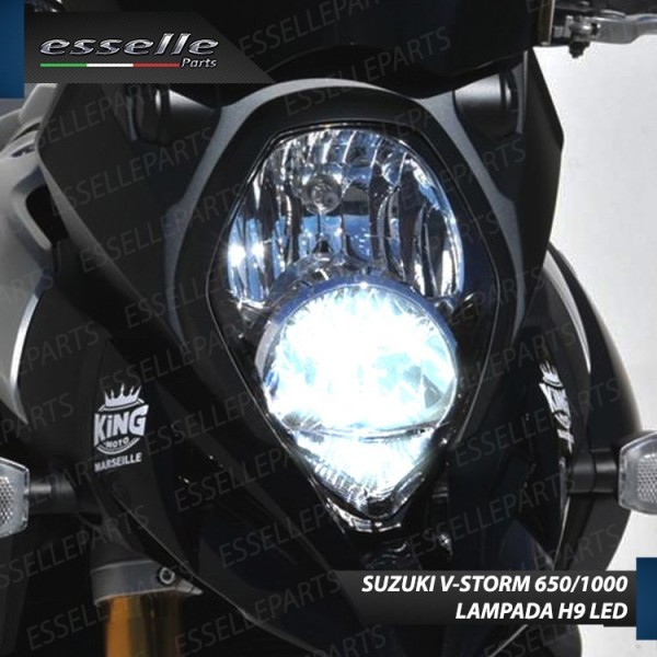 Conversione Fari Full LED per Suzuki V- Strom 1000  6000K Bianco Canbus
