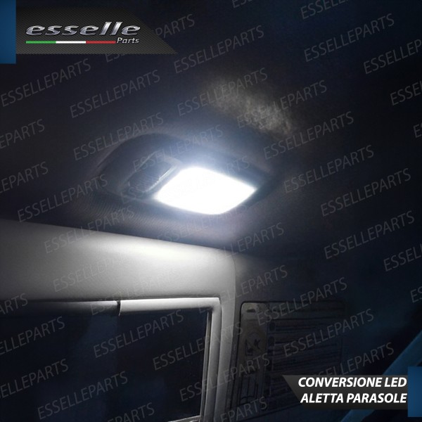 Kit LED interni completo LED alette parasole per Abarth 500 595 695