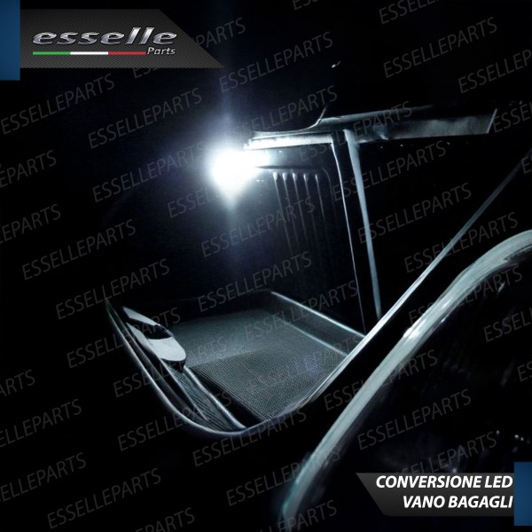 Kit LED interni completo + Placchette Targa complete da 18 LED per Abarth 500 595 695