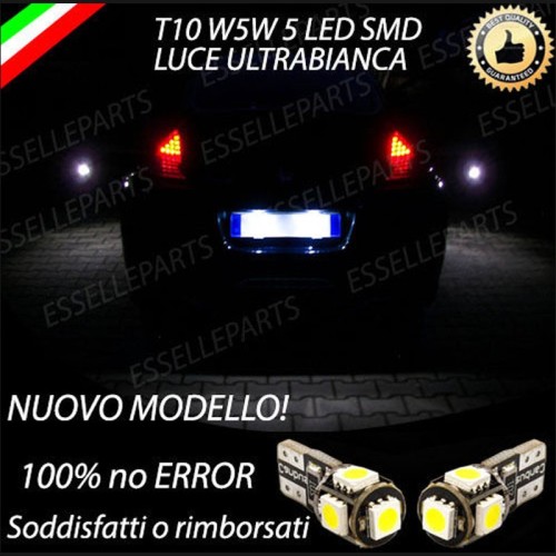 Luci targa 5 LED Canbus