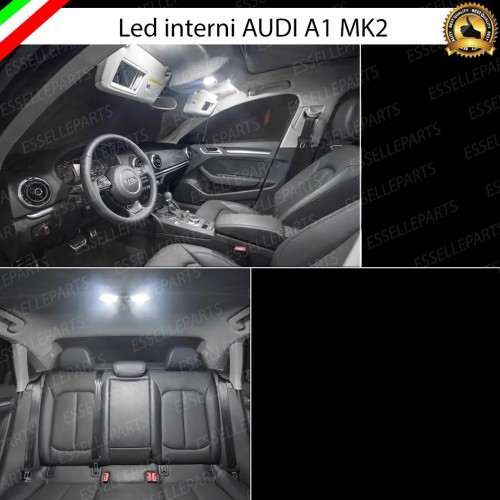 Kit LED Interni Per Audi A1 MK2 6000k Luce Bianca Canbus