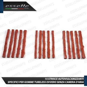 Kit Riparazione Foratura Gomme Pneumatici, 2 Pezzi + 15 Strisce per BMW