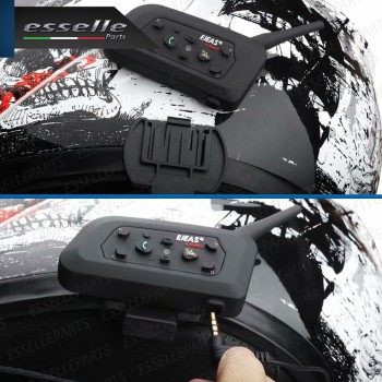 Kit Coppia di Interfono Auricolare e Microfono Bluetooth BTX EJEAS V6 Per BMW