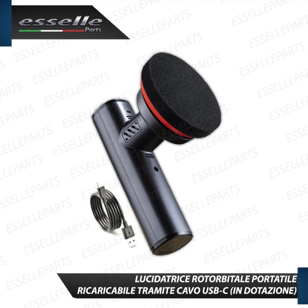 Lucidatrice rotabile senza fili ricaricabilea 3 velocita' per Moto,Scooter,Quod BMW