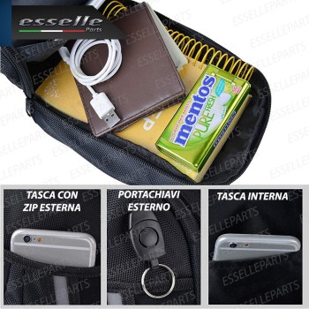 Borsa Moto da Gamba in Tela Impermeabile per moto BMW