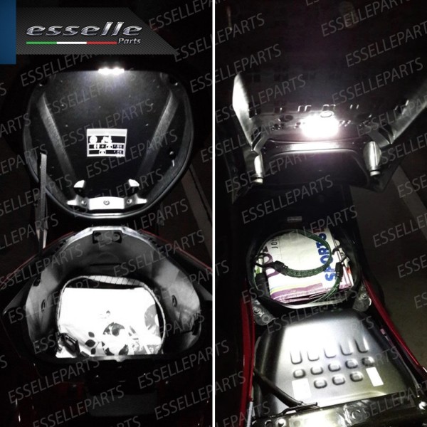 Placchetta LED 6000K Ricaricabile Soft Touch per Illuminazione Sottosella BMW