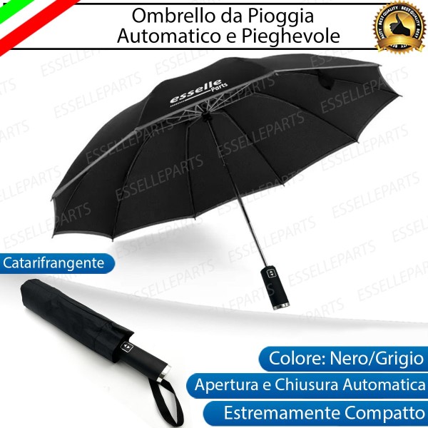 OMBRELLO ESSELLE PARTS AUTOMATICO PIEGHEVOLE DA PIOGGIA ANTIVENTO RESISTENTE